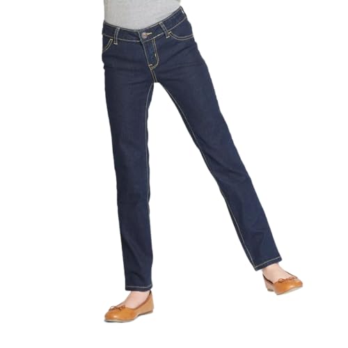 Cat & Jack Girls' Mid-Rise Straight Jeans -