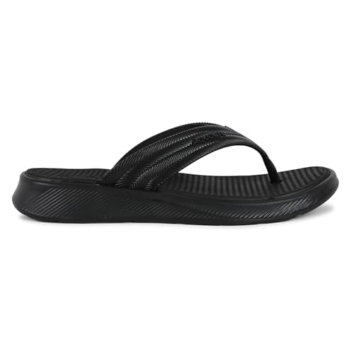 Image of Aqualite NEO-276 Men Slide Slippers with Comfotable EVA Sole Slip-On Flat Flip Flops, Sliders, Chappal & Comfort Insole Slipper for Men