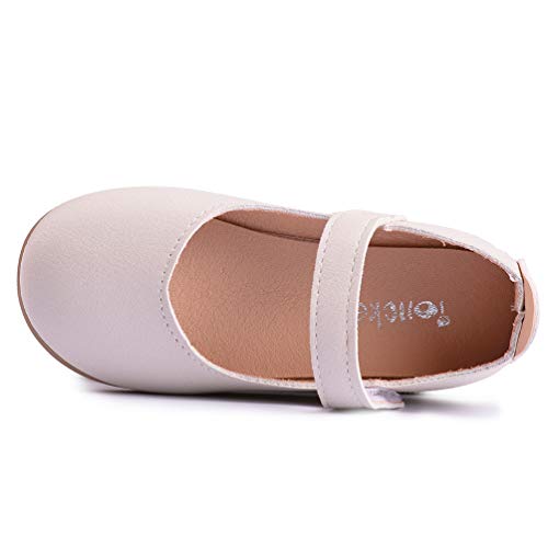 Meckior — Vestido infantil de bailarina Mary Jane para meninas sem cadarço, vestido de princesa, ves