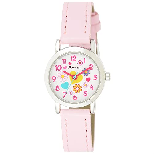 Ravel - orologio con cuori e fiori per