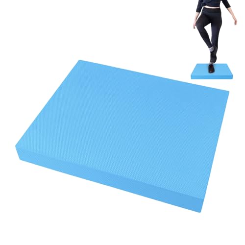 Balance Foam, 50x40 cm TPE antideslizante, cojín de equilibrio de espuma para ejercicios, entrenamiento físico en casa, yoga, pilates, estiramiento