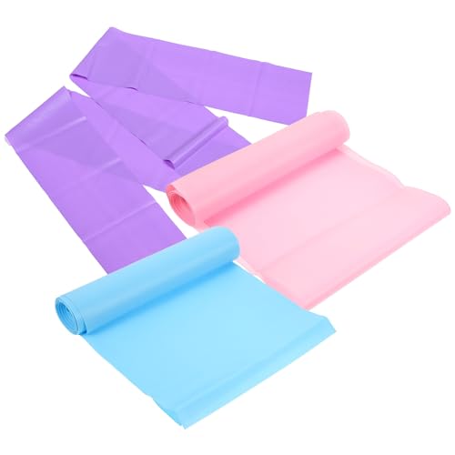3pcs Tpe Resistance Bands Set for Yoga and Daily Exercise Training