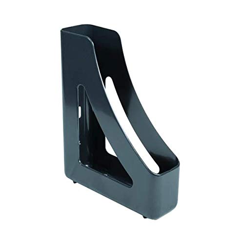 Deflecto SteriTouch Magazine File Book Holder A4 Black CP038STBLK + Free FINCHLEY Pen