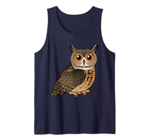 Eurasian Eagle-Owl Tank Top