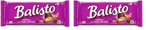 BALISTO® Multipack Yoberry, Getreide & Beeren, 8×18,5g (Packung mit 2)