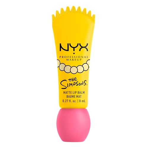 NYX Professional Makeup Baume Lèvres Mat Smushy Smarty Pink Simpsons (Lot de 2)