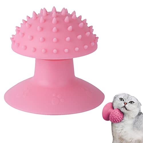 Cat Self Groomer Softer Cat Corner Scratcher Cepillo suave para el cuidado de los gatos Wall Corner Scratcher Masaje para pelo corto y largo, juguete para gatos Cover