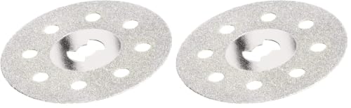 Dremel EZ SpeedClic SC545 Disco de corte de diamante, accesorio para herramientas rotativas con 38 mm de diámetro de corte para cortar materiales duros (Paquete de 2)