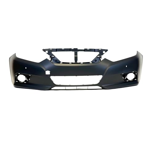 FitParts Compatible With Front Bumper Cover 2016-2018 Nissan Altima Advance SL SR S SV Sense Base Exclusive Sedan 16-18. New Primed and Ready for Paint. With Fog Light Holes NI1000312 620229HS2H