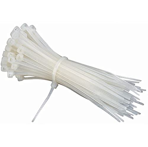 V.Pure Water, Cable Zip Ties Heavy Duty 100 MM X 2.2 MM, Ultra Strong Plastic [Polyamide] Wire Ties, Nylon Tie Wrap(Tie No-100)