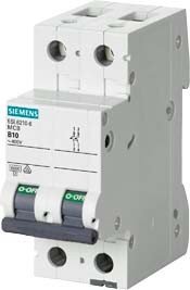 Siemens 5sl6 - Automático magnetotermico 230v 6ka 1+neutro polos c 63a