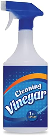 WATER CLINIC White Vinegar Spray Bottle | Cleaning Vinegar for Household Surface Cleaning/Ceramic, Glass Stainless Steel/Vegetables & fruits/Lime Scale Remover/Odor Removal/Dishwasher (1L)