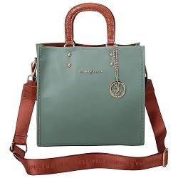 Bolsa De Mão FK603 - Napa Soft Verde