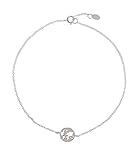 Die Fußkette ist aus hochwertigem 925er Silber gefertigt.