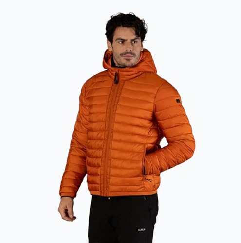 CMP Chaqueta De Hombre De Nylon Con Capucha Fija Jacket Hombres