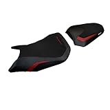 hornet 600 sella passeggero Personalizzazione: con logo BRIXIAMOTO copri sella toyama rosso Comfort Memory Foam con logo compatibile con HONDA CB A HORNET 750 2023-2023