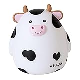 Banque d'argent de vache: une bonne méthode pour aider les enfants à développer des habitudes d'épargne, éducatives et pleines de sens, pot de pièces de dessin animé
