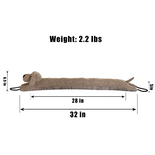 Marwood Under Door Draught Excluder Decorative Wind Stopper 81cm for Door & Window - Image 2