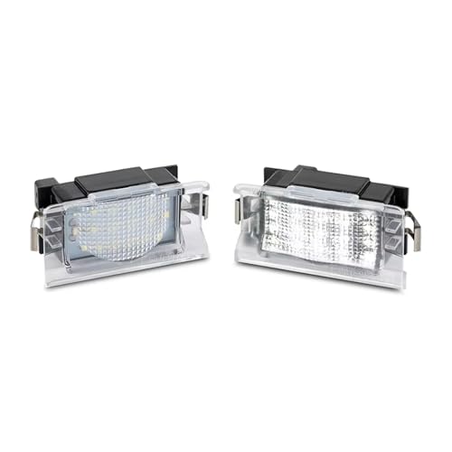 Car Rear License Plate Light For BMW For 5 Series For E34 For Touring For Wagon 1987 1988 1989 1990 1991-1996 2Pcs White LED Number License Plate Light