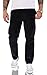 Produktbild Rock Creek Herren Cord Hose Regular Fit Chino Hose Klassische Hosen Herrenhose Straight Cut Chinos Herren Cordhosen RC-2156 Schwarz W36 L32