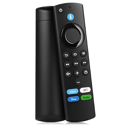 LoLaSta Replacement Voice Remote Control Compatible with Smart Fire Smart TV Stick Lite, for Firestick(4K/2nd Gen)/Cube with Voice Control, Not for Hisense/TCL Smart TV