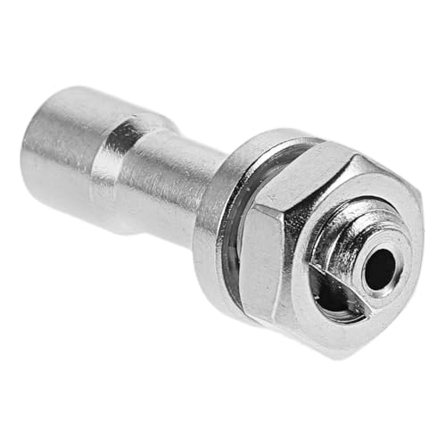 Válvula de tubo de ventilación de repuesto para olla a presión, 0.8 cm de diámetro, aleación de aluminio, compatible con ollas a presión para reparación de cocina miniatura 1