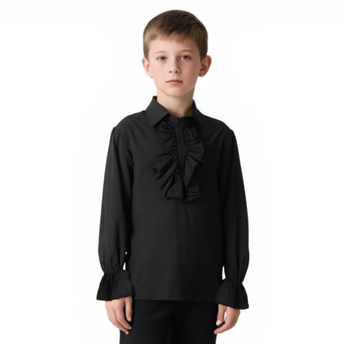 Camisa Medieval para Niños Manga Larga Renacentista