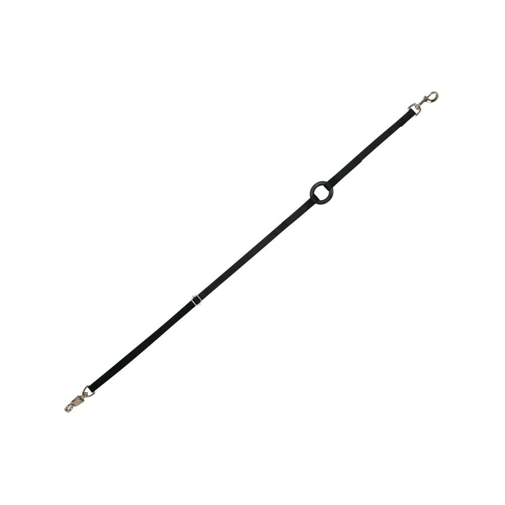 Dura-Tech Breakaway Nylon Cross Tie | Color Black | Breakaway for Horse Safety | Adjustable Stretch Feature | Heavy Duty Hardware | Includes Replacement Donuts | Stable Essential