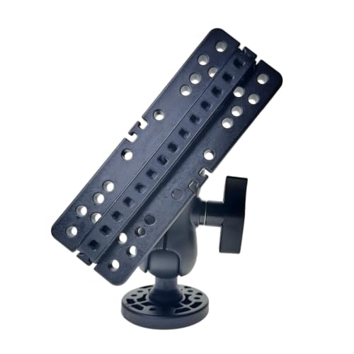 Soporte para El Localizador De Peces De Yates 1/2 Uds Kayak Giratorio Buscador De Peces Base Montaje Barco Marino Bote Canoa Placa Soporte para Buscador De Peces(1 Piece)