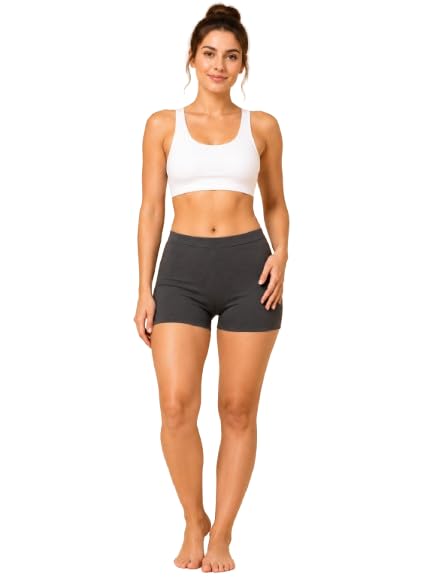 TRENZIA Women's High Coverage | Cotton Elastane | Stretch Mid Waist|Boy Shorts with Concealed Waistband and StayFresh Treatment-picture-56
