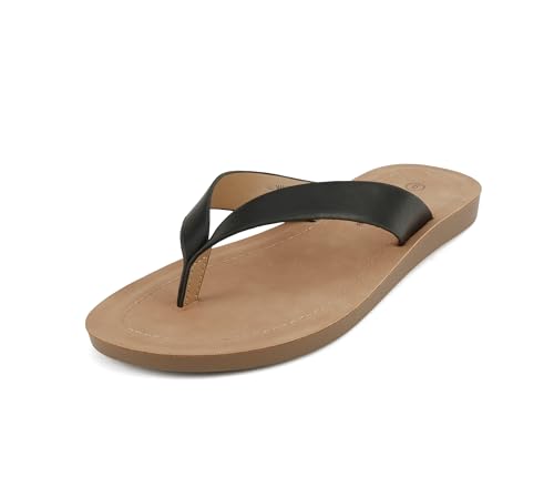 Image of Soda Shoes Women Flip Flops Basic Plain Slippers Thongs Sandals Strap Casual Beach Ella-S