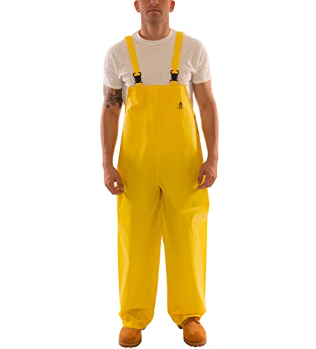 Veste en PVC imperméable Tingley J56107 avec capuche intégrée pour vêtement de pluie