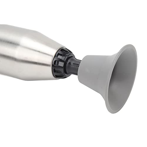 Destapacaños de presión de aire, potente desatascador de tuberías con indicador de presión de aire, materiales ABS y acero inoxidable, para inodoro, fregadero de cocina y desagüe de piso miniatura 2
