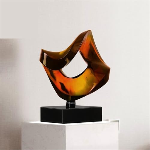 Sculpture décorative abstraite moderne et luxueuse pour hall - 4