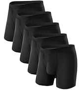 TIICHOO Washable Incontinence Underwear for Men with Leak Proof Protection, Discreet Boxer Briefs...