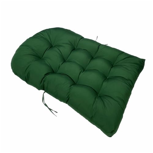 Egg Chair Cushion Replacement for Hanging Egg Chair Waterproof Swing Egg Cushion Cushion Outdoor Hammock Chair Cushion for Patio Garden (47 x 35 Inch, Green)