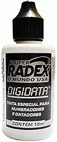 Tinta Para Carimbo Numerador E Datador, Radex, 15 ml, Preto