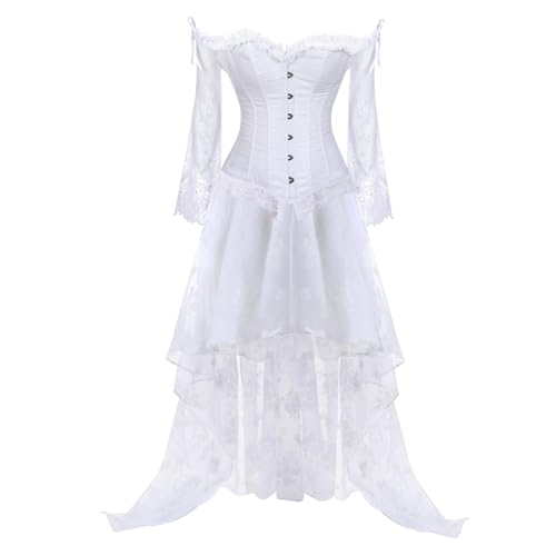 Zhitunemi Corset Tops for Women Renaissance: Plus Size Halloween Costumes