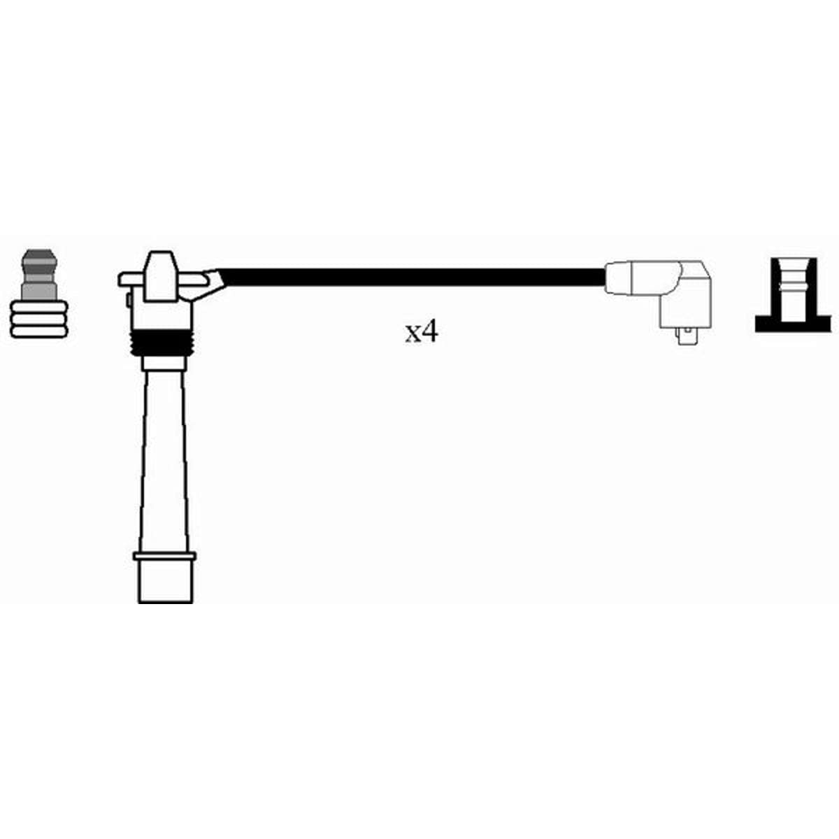 Cavo candela NGK | RC-FT632, 7209