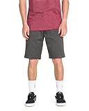Volcom Men's Vmonty Stretch Chino Short, CHARCOAL HEATHER, 34