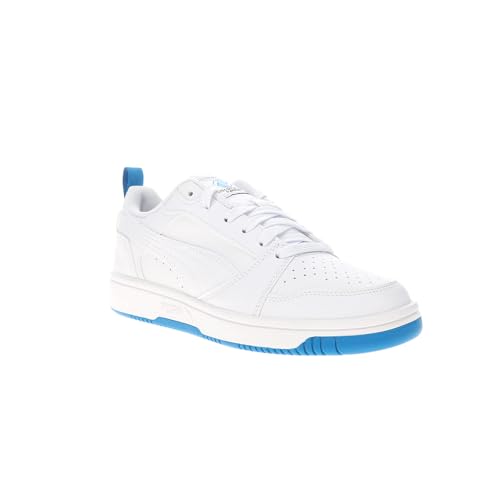 PUMA Kids Boys Rebound V6 Low Bgca Embroidery Lace Up Sneakers Shoes Casual - White2