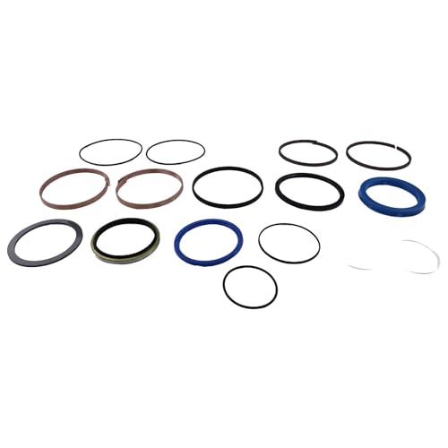 Image of Boom Cylinder Seal Kit K9001878 Compatible with Doosan DX225LC-V DX225LL DX230LC S225LC-V DH225-5 Replaces 401107-01220
