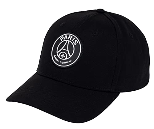 PARIS SAINT-GERMAIN Casquette PSG - Collection Officielle Taille réglable Noir Taille unique