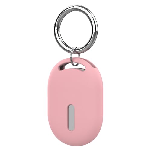 HUKWIMO For Xiaomi Tag �Ή� �V���R���P�[�X �L�[�����O�t�� �X�}�[�g�^�O�ی�J�o�[ �҂�����t�B�b�g �L�Y�h�~ �y�� ���^ ���t���ȒP[�s���N 1��]