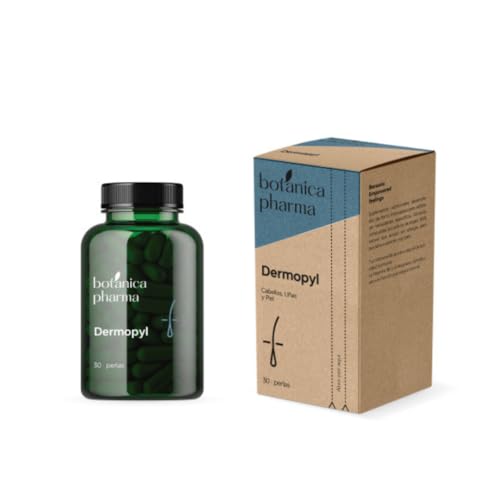 Botanicapharma Dermopyl 750 mg 30 pérolas. Cabelos, unhas e pele.