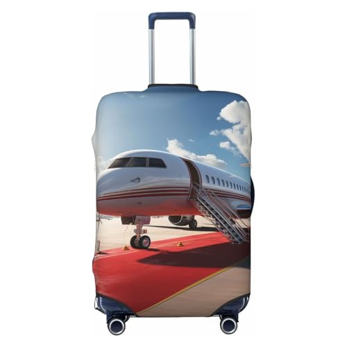 Elastic Travel Luggage Cover for Suitcase Tsa Approved Stretch Scratch-Resistant Suitcase Protector Cover Washable Red Carpet Airplane Baggage Covers Fits 18-32 Inch Luggage Case