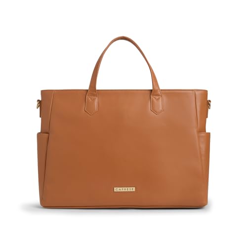Image of Caprese Bow 15.6 Inch Large Laptop Bag for Women with Adjustable & Detachable Straps | Stylish, Durable, and Spacious with Multiple Compartments for Work, Travel, and Everyday Use