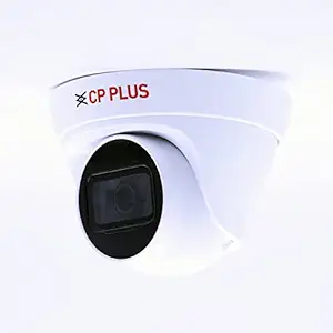 CP PLUS 2MP Full HD IR Network Dome Camera - 30Mtr | 3.6mm Fixed Lens | nstastream and H.264+ Dual-Stream encoding | IR Range of 30 Mtrs, IP67 | Support Built-in Mic - CP-UNC-DA21PL3C-V3