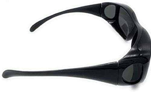 Polarized Fit Over Wear Over Glasses Sunglasses, Size Large3