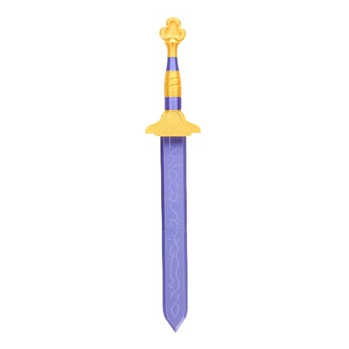 Generic Purple Sword Cosplay Costume Prop Sword Anime Props Purple for Halloween & Collectible Fantasy Accessory Rumi Cosplay Replica